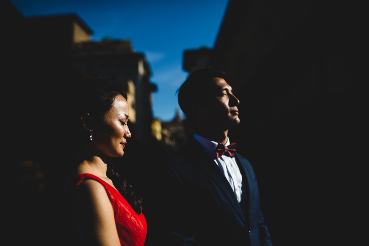 elegant wedding photos in Florence and Tuscany