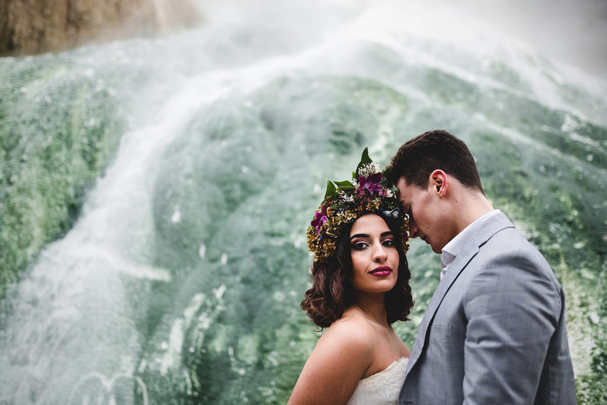 creative wedding photographer tuscany wedding bagni di san filippo
