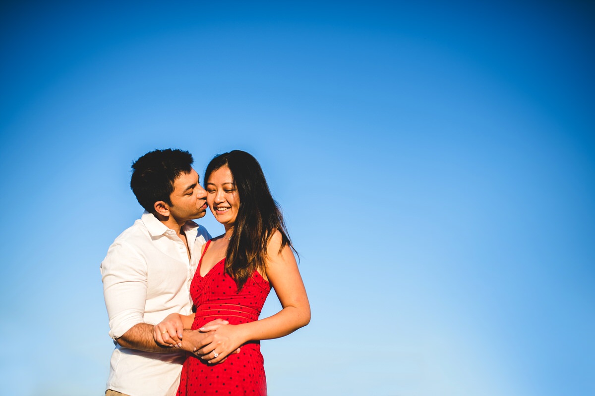 lovely engagement photos in val d'orcia