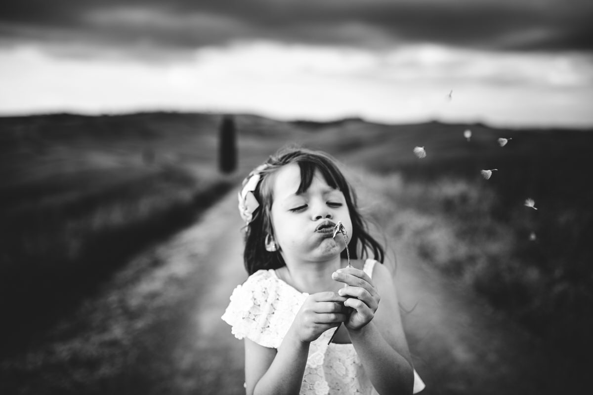 Family Photos in Val d'Orcia