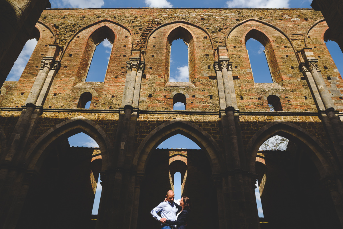 Top Wedding Photographer San Salgano Abbey