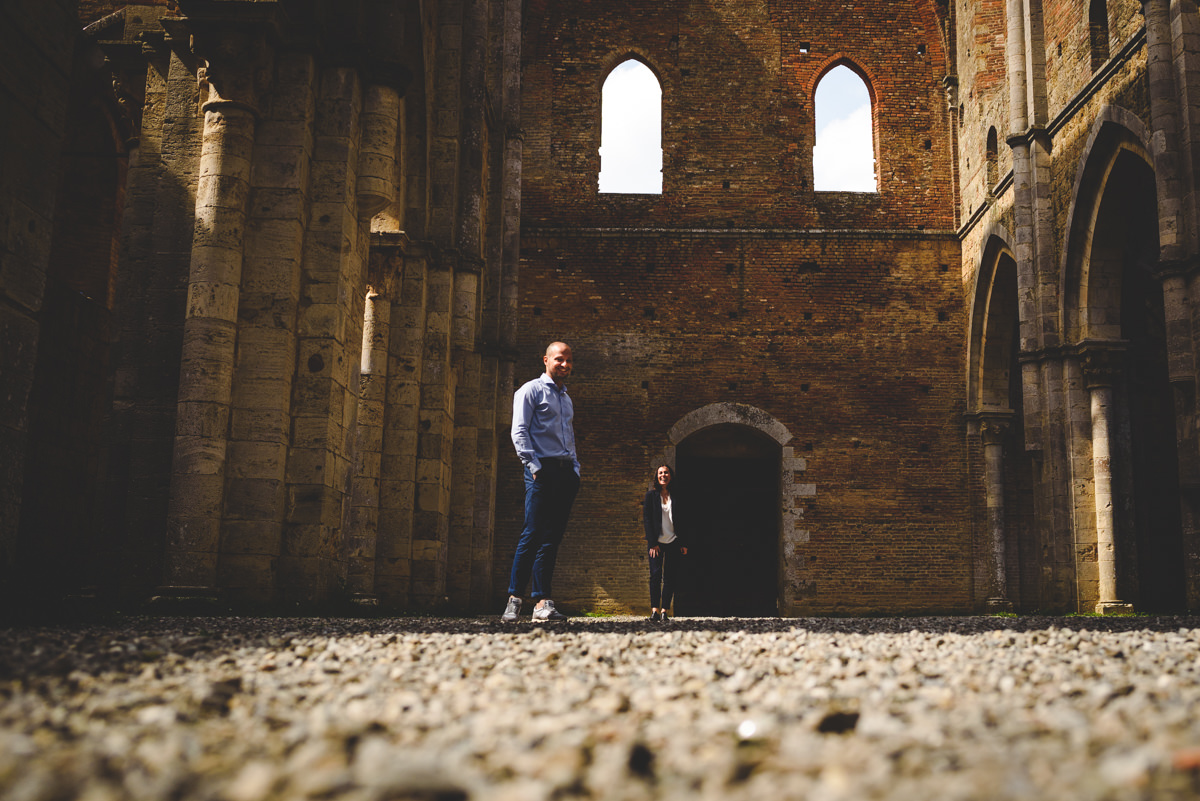 Top Wedding Photographer San Salgano Abbey