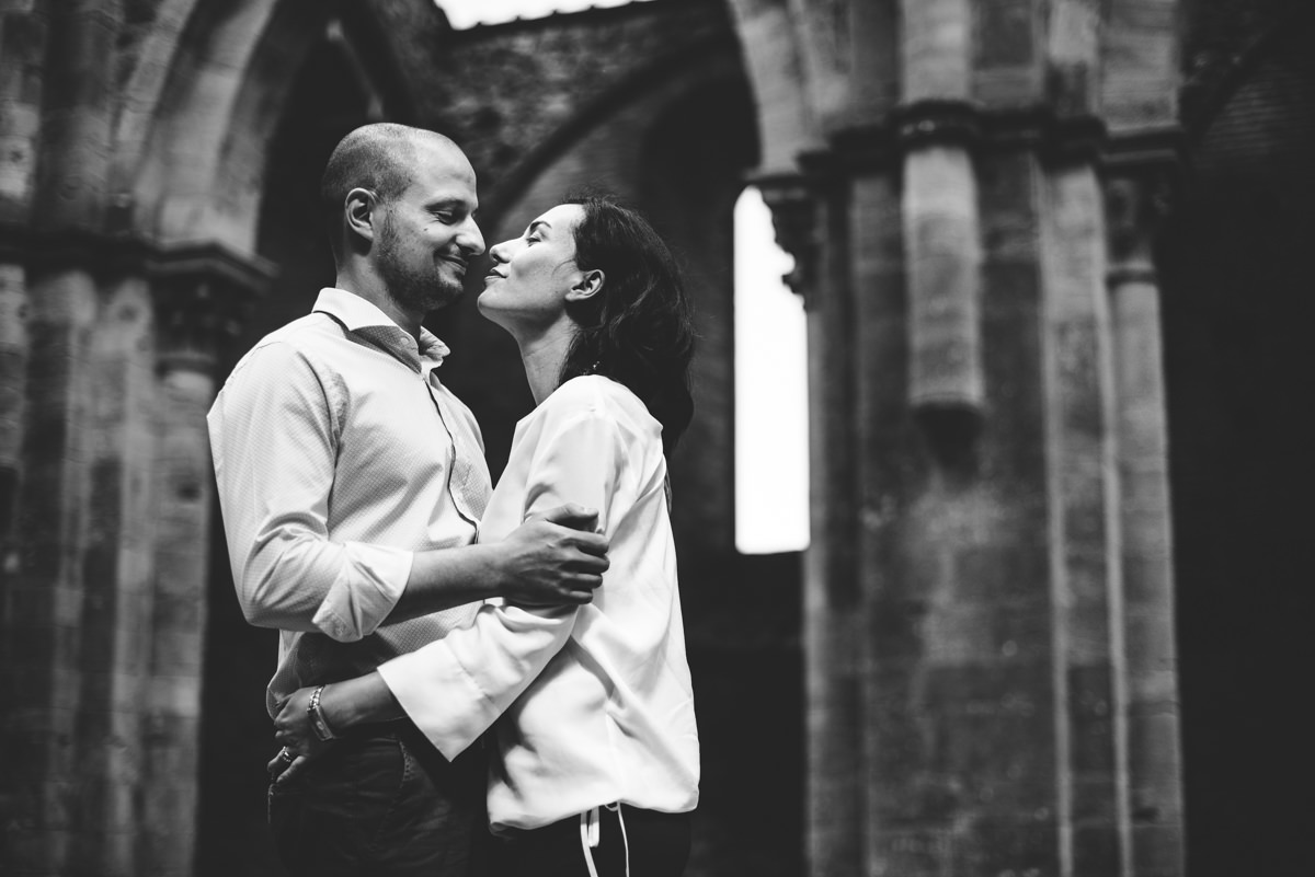 Top Wedding Photographer San Salgano Abbey