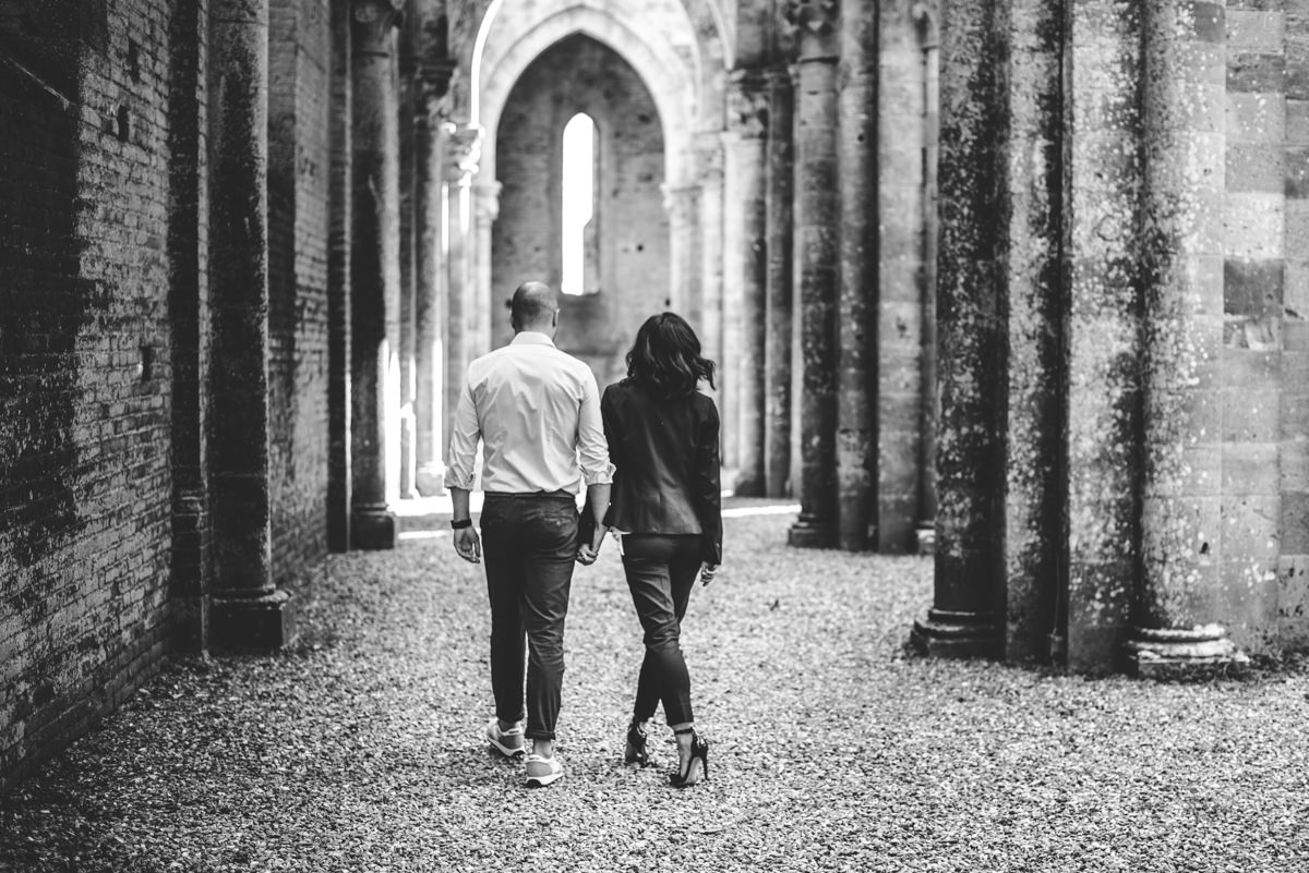 Top Wedding Photographer San Salgano Abbey