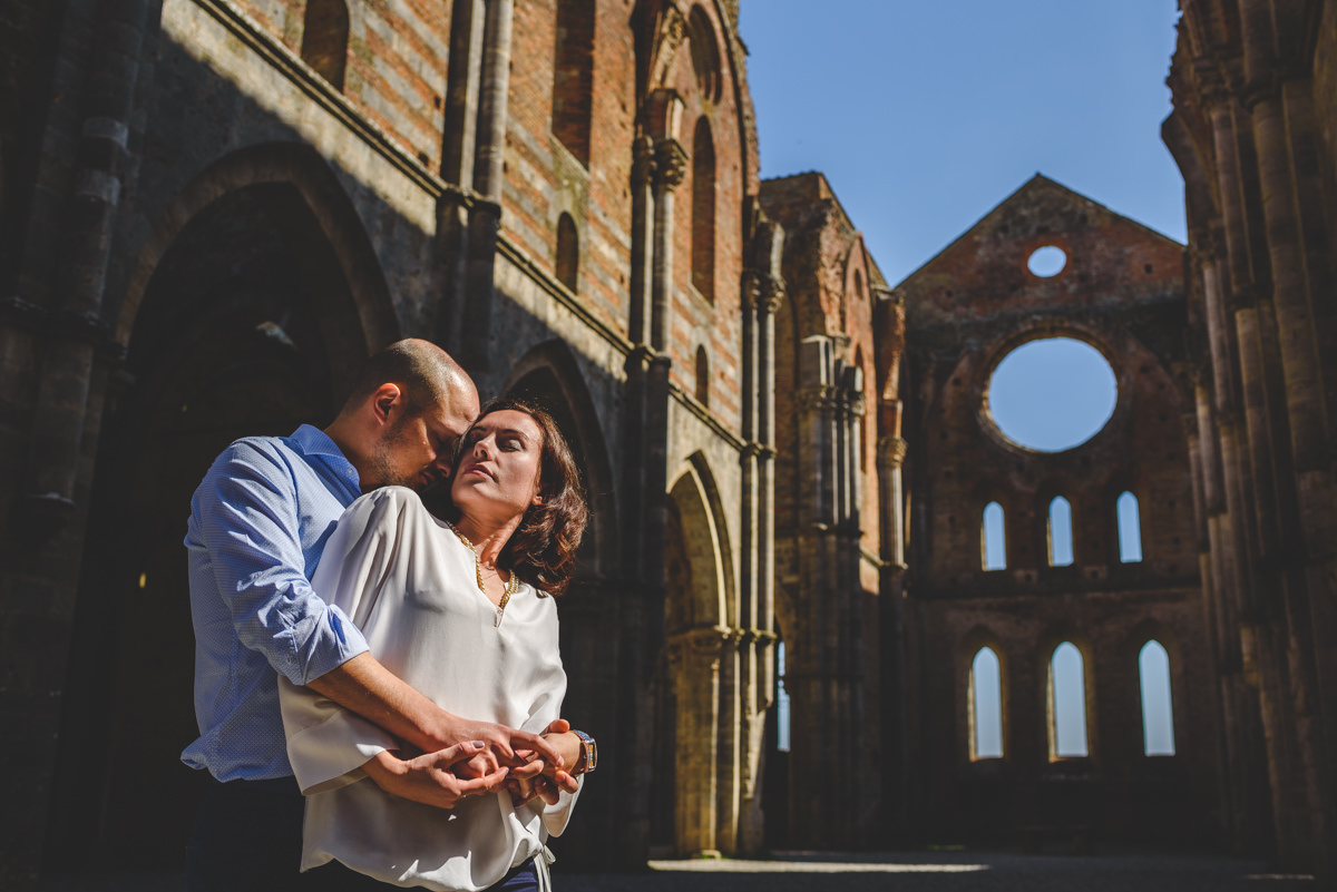 Top Wedding Photographer San Salgano Abbey