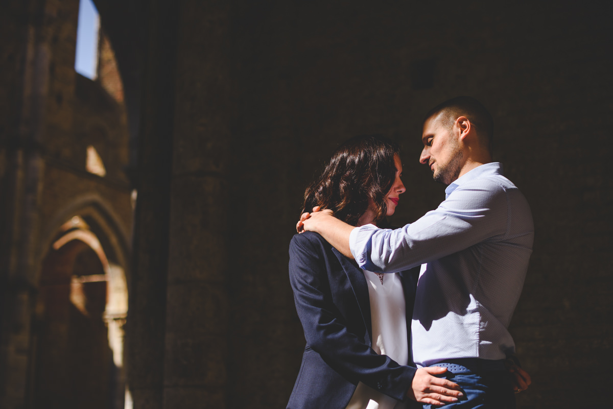 Top Wedding Photographer San Salgano Abbey